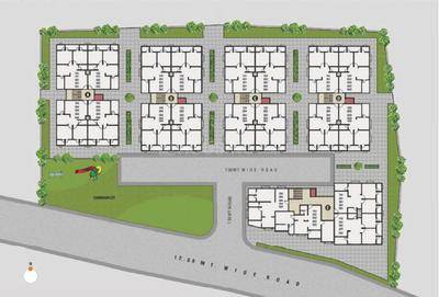 Shubh Shranam Greens Appartment Layout Plan 1