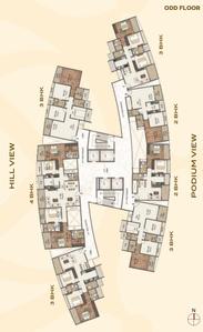Project Image of 1365.0 - 3530.0 Sq.ft 2 BHK Apartment for buy in Paradise Sai World Empire