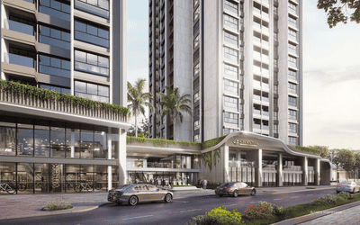 Project Image of 436.0 - 916.0 Sq.ft 1 BHK Apartment for buy in Crystal Prime Meridian