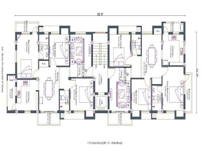Project Image of 0.0 - 1320.0 Sq.ft 3 BHK Apartment for buy in Pushkar's Krishnaarpanam