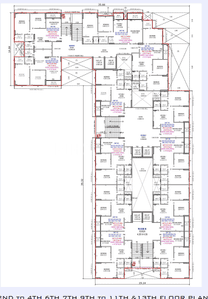 Project Image of 615.7 - 782.75 Sq.ft 2 BHK Apartment for buy in Keshav Akshar Anant