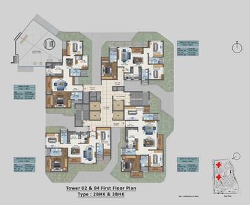 Project Image of 1794.0 - 5143.0 Sq.ft 2.5 BHK Apartment for buy in Sattva Aangane