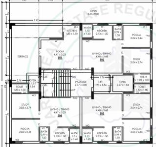 Project Image of 186.75 - 428.19 Sq.ft 1 RK Apartment for buy in Balaji Jenil Appartment 2