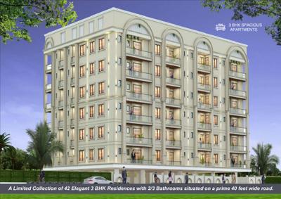 Project Image of 1165 Sq.ft 3 BHK Apartment / Flat for sale in Keshupura for Rs. 6688000