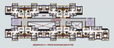 Project Image of 500.0 - 950.0 Sq.ft 1 BHK Apartment for buy in Shree Puram Township