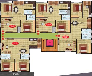 Project Image of 940.0 - 1175.0 Sq.ft 2 BHK Apartment for buy in Habulus Elite