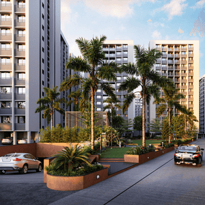 Project Image of 1430 Sq.ft 3 BHK Apartment / Flat for sale in South Bopal for Rs. 9800000