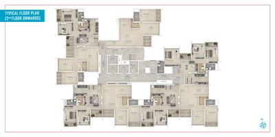 Project Image of 535.4 - 1051.0 Sq.ft 2 BHK Apartment for buy in Harivishva Infinia