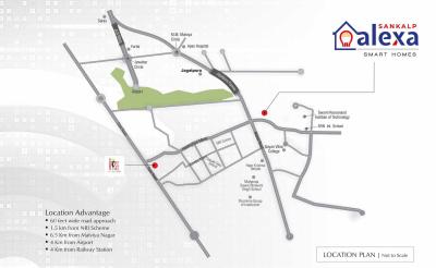 Project Image of 566.0 - 1132.0 Sq.ft 1 BHK Apartment for buy in Sankalp Alexa Homes
