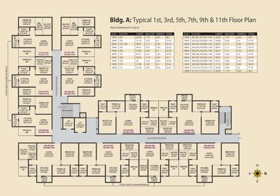 Project Image of 557.46 - 592.12 Sq.ft 2 BHK Apartment for buy in Jhamtani Ace Aastha Building C