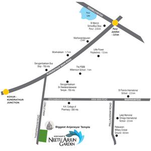 Kochar Neetu Arjun Garden Location Plan 2