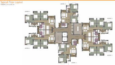 Project Image of 915.0 - 1226.0 Sq.ft 2 BHK Apartment for buy in Unitech Uniworld City