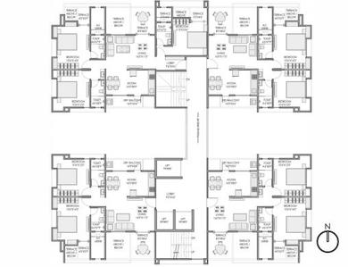 Project Image of 652.83 - 840.02 Sq.ft 2 BHK Apartment for buy in Suyog Padmavati Hills A D H