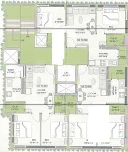 Project Image of 460.8 - 489.87 Sq.ft 2 BHK Apartment for buy in Shubham Viventa 1