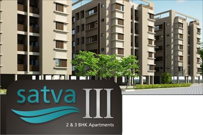 Project Image of 0.0 - 1170.0 Sq.ft 2 BHK Apartment for buy in Satva III