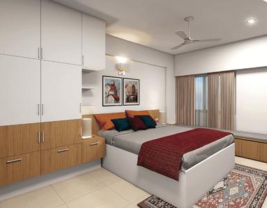 Project Image of 559.72 - 764.24 Sq.ft 1 BHK Apartment for buy in Columbia Serene Amara