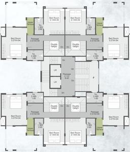 Project Image of 786.84 - 1910.0 Sq.ft 1 BHK Apartment for buy in Orbit Posh Pavilion