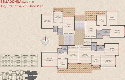 Project Image of 349.0 - 536.0 Sq.ft 1 BHK Apartment for buy in Panvelkar Gardens