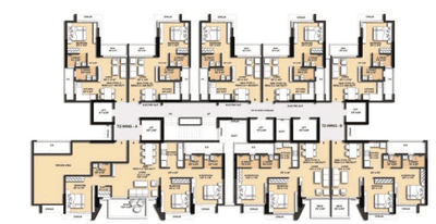 Project Image of 348.32 - 853.0 Sq.ft 1 BHK Apartment for buy in 71 Midtown