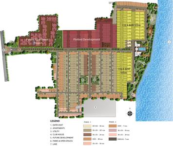 Project Image of 1093.0 - 3165.0 Sq.ft 3 BHK Villa for buy in The Address The Lake View Address 