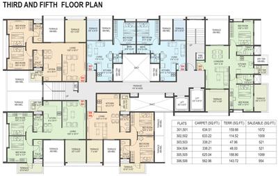 Project Image of 338.0 - 635.0 Sq.ft 1 BHK Apartment for buy in Pristine Viva