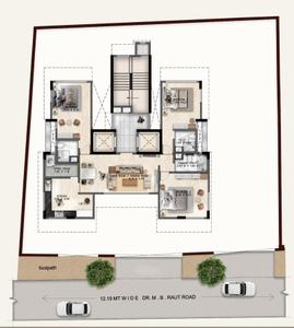 Project Image of 1274.0 - 1848.0 Sq.ft 3 BHK Apartment for buy in VCA Shree Udyan
