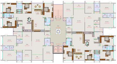 Project Image of 0.0 - 3150.0 Sq.ft 4 BHK Apartment for buy in Sadguru Sky