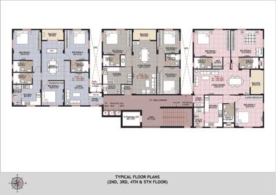 Project Image of 1263.0 - 2988.0 Sq.ft 3 BHK Apartment for buy in Ramaniyam Purna Krishna