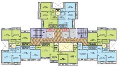 Project Image of 351.0 - 365.0 Sq.ft 1 BHK Apartment for buy in Veer 4