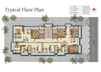 Project Image of 400.0 - 965.0 Sq.ft 1 BHK Apartment for buy in Rohinton Alankar