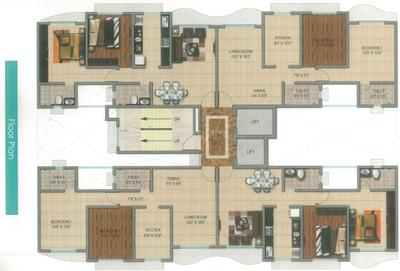 Project Image of 616.0 - 1125.0 Sq.ft 1 BHK Apartment for buy in Twin Galaxy