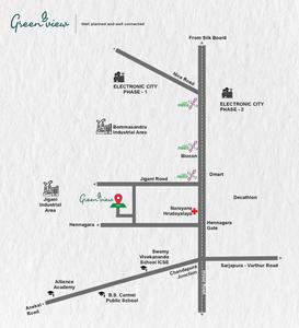 Project Image of 759.0 - 1346.0 Sq.ft 1 BHK Apartment for buy in Hoysala and Best Realty Greenview
