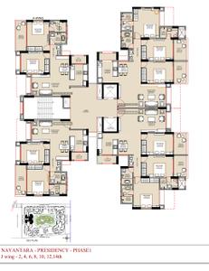 Project Image of 814.0 - 1876.0 Sq.ft 1 BHK Apartment for buy in Nayantara Presidency