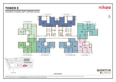 Project Image of 436.0 - 1634.0 Sq.ft 1 BHK Apartment for buy in Bhartiya Nikoo Homes 8 Bhartiya Garden Enclave Phase 2