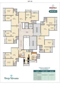 Project Image of 381.9 - 643.9 Sq.ft 1 BHK Apartment for buy in Deep Nirvana