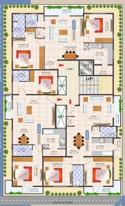 Chithaary Sayonee Chithaary Sayonee Cluster Plan from 1st to 4th Floor 1