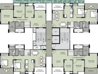 Project Image of 1450 Sq.ft 3 BHK Apartment / Flat for sale in Hadapsar for Rs. 12000000