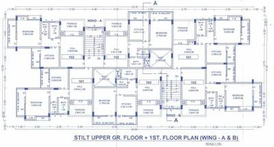Omkar Residency Cluster Plan 2