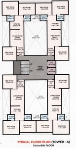 Project Image of 523.13 - 557.46 Sq.ft 3 BHK Apartment for buy in Shree Ambica Ambe Shubh Labh