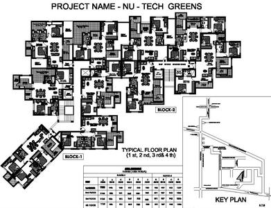 Project Image of 865.0 - 997.0 Sq.ft 2 BHK Apartment for buy in Nu Tech Greens