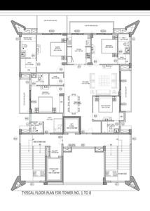 Project Image of 0.0 - 1644.73 Sq.ft 4 BHK Apartment for buy in Agarwal The Resort