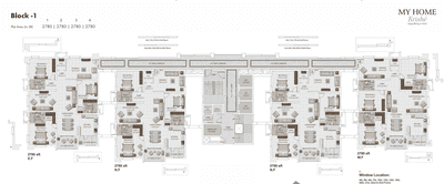 Project Image of 917.0 - 1977.0 Sq.ft 2 BHK Apartment for buy in My Home Krishe