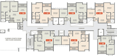 Project Image of 470.0 - 1256.0 Sq.ft 1 BHK Apartment for buy in Rohan Upavan Phase 1