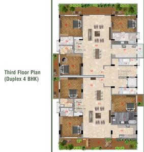 Project Image of 1938.0 - 3134.3 Sq.ft 3 BHK Apartment for buy in Bel Air