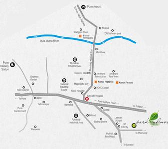 Project Image of 534.97 - 611.39 Sq.ft 2 BHK Apartment for buy in Kumar Park Infinia L1 K3 And I4
