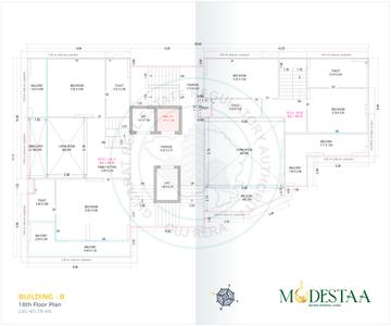 Project Image of 1583.91 - 7760.0 Sq.ft 3 BHK Apartment for buy in Millionairee Modestaa