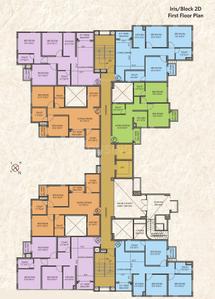 Project Image of 800.0 - 1288.0 Sq.ft 2 BHK Apartment for buy in Siddha Waterfront Phase II