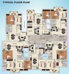 Project Image of 1300.0 - 1930.0 Sq.ft 2 BHK Apartment for buy in Skytech Astha