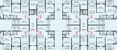 Project Image of 630.0 - 944.0 Sq.ft 1 BHK Apartment for buy in Chandra Marigold Floresta