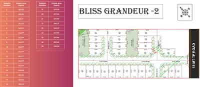 Satyaja Bliss Grandeur 2 Layout Plan 1